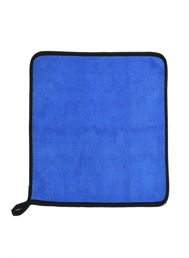 Outlay Home Microfiber Multi-Purpose Double Sided Vehicle Cleaning Cloth/Towel 800 GSM - Multicolor, 40X30 CM (Set of 3) - Image 2